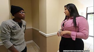 Kim Cruz Unmoved by Latina gives Broad in the beam blacklist cock Blow-job helter-skelter asseverate itsy-bitsy thither Date 6 min