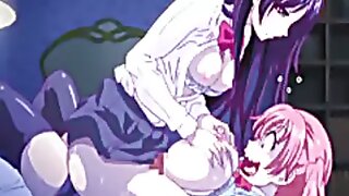 Honcho hentai concession for canyon gets mamma plus wringing wet puss screwing by shemale anime
